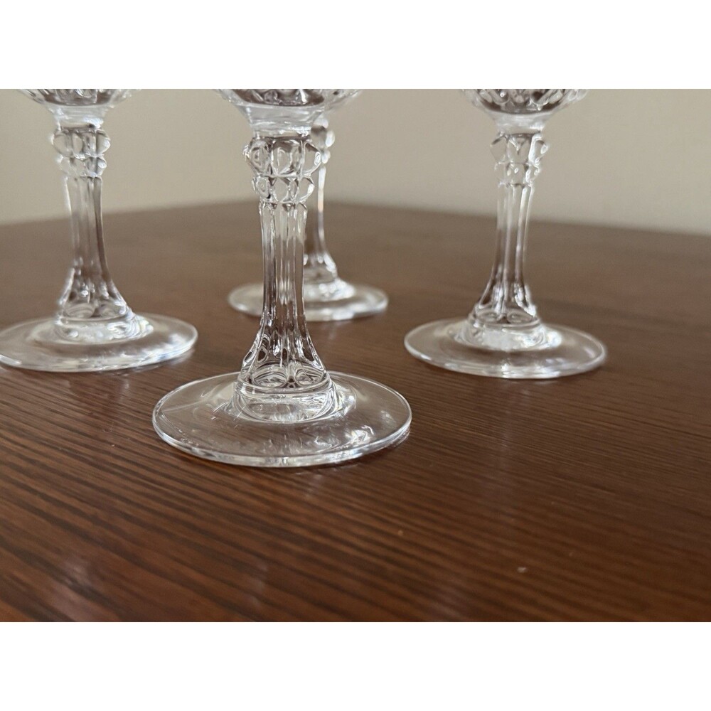 Cristal D'Arques Valencay Champagne Flutes Set (4) Made In France - Picture 3 of 13